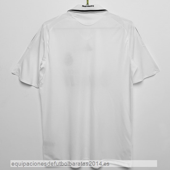 Nuevo 1ª Camiseta Real Madrid Retro 2008 2009 Blanco Baratas